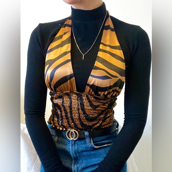 Tiger Print Tank Top - Picture 4 of 5